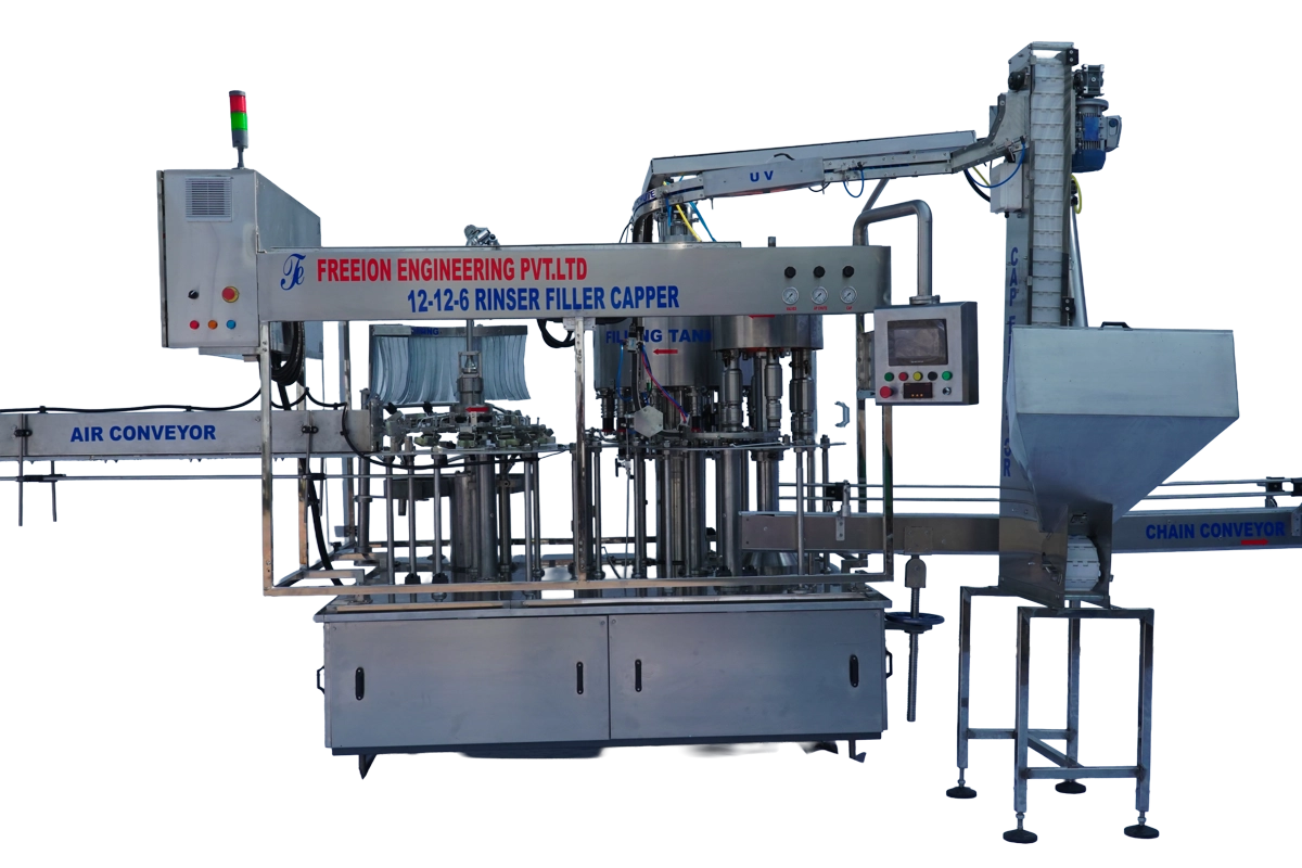 Glass Bottle CSD Filling Machine (RFC)-img-2